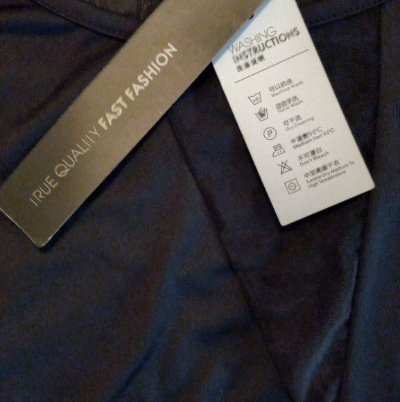 Black sheer detail long sleeve shirt - Picture 3 of 5